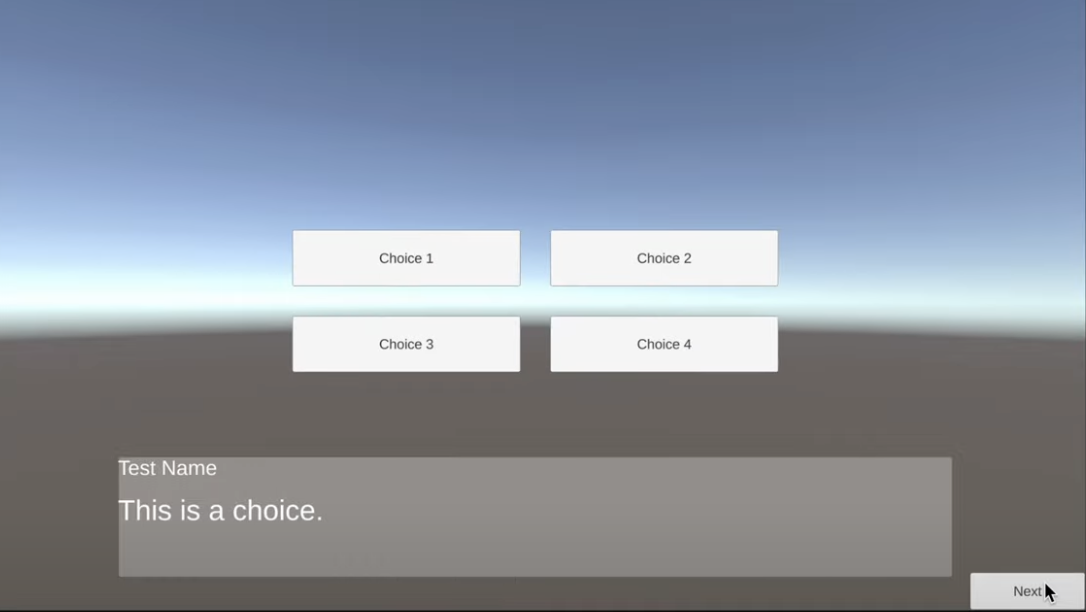 Unity Dialogue System
